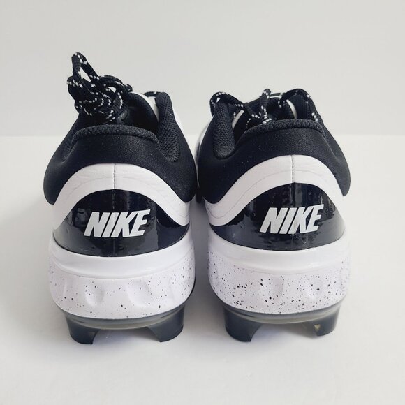 NEW Nike Alpha Huarache Elite 4 Low MCS Baseball Cleats FD6255-108 Size 9.5 Blac